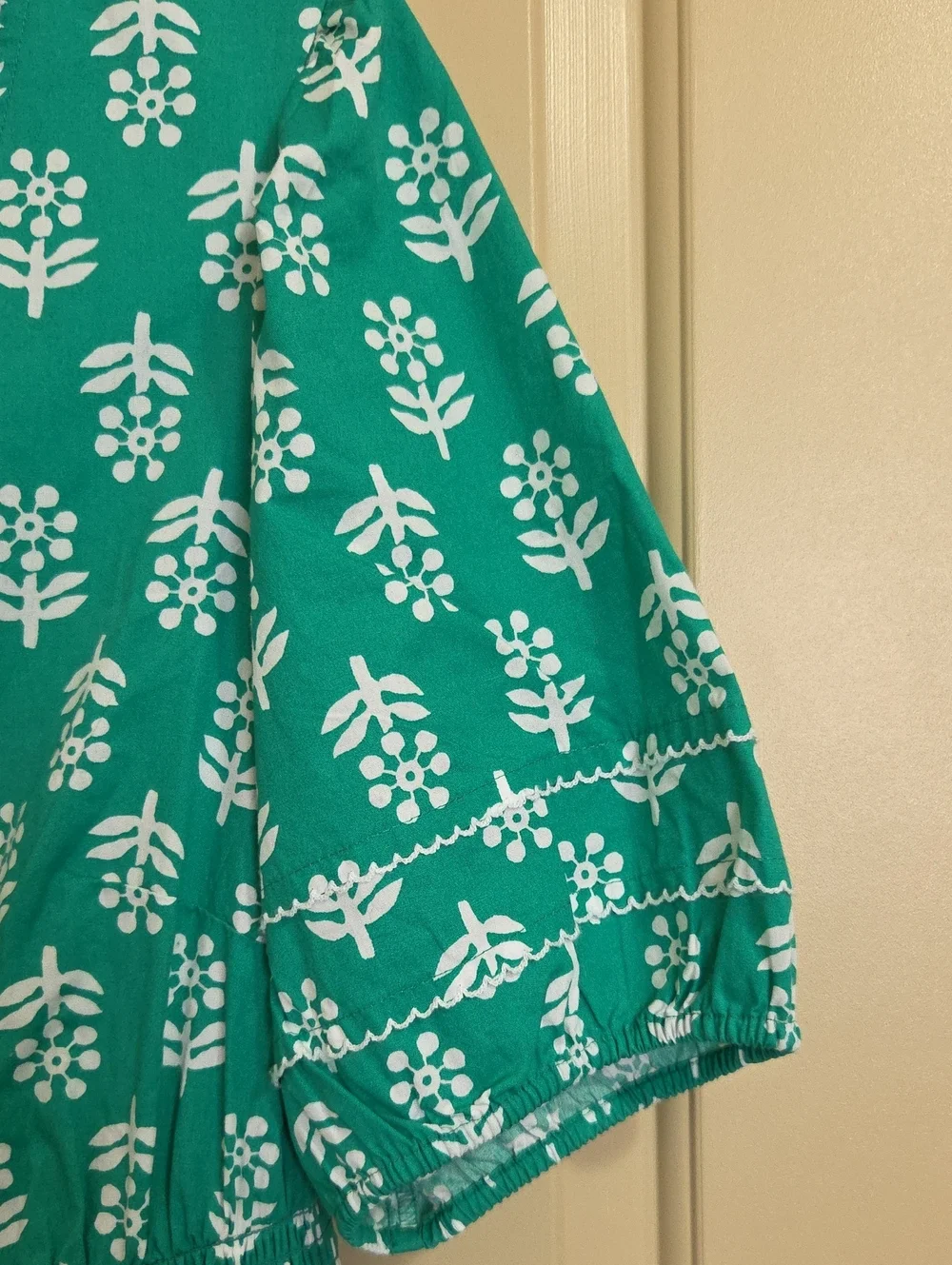J. Crew lightweight emerald